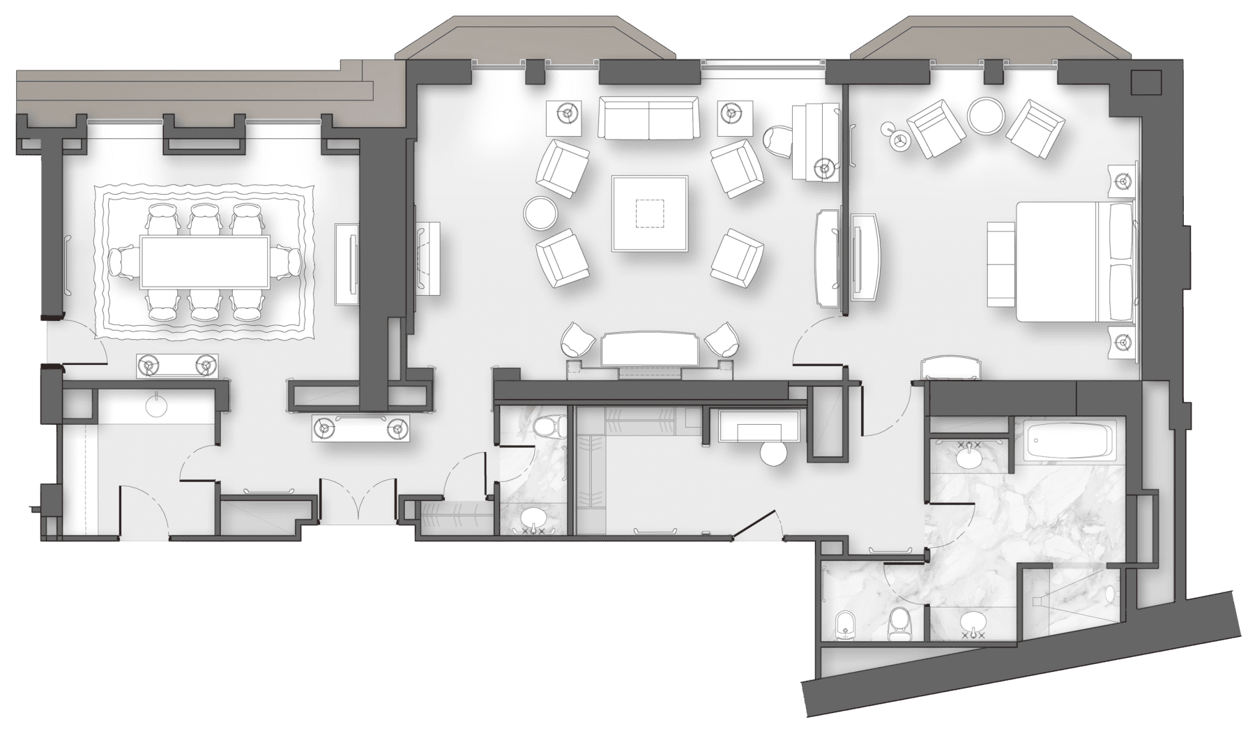 Presidential Suite Plan