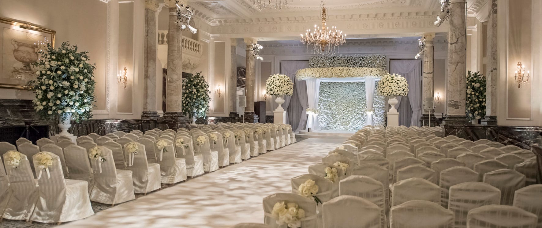 Luxury hotel wedding venues London, wedding packages