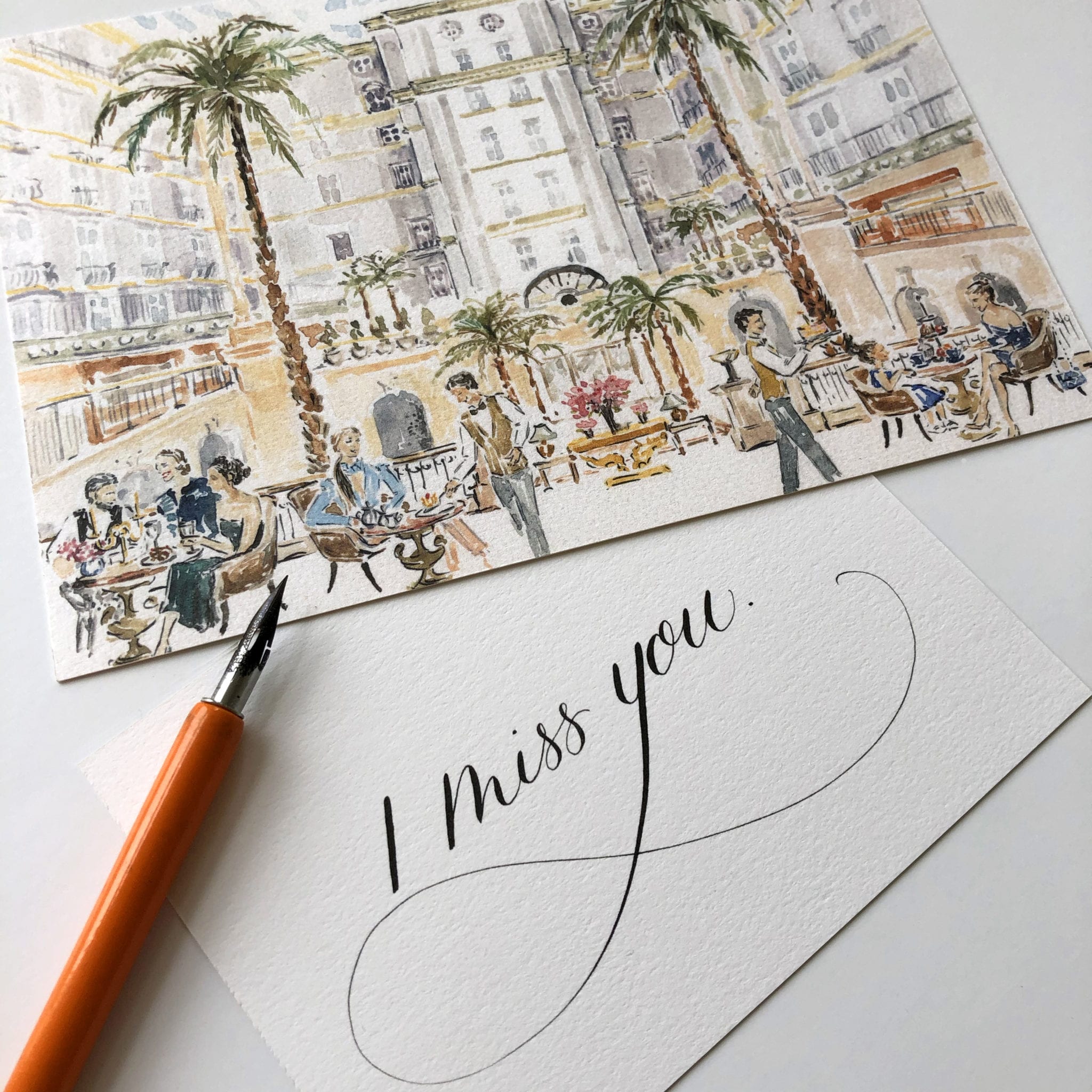 Stay Close, Even When Apart with London Calligraphy - The Landmark London  Hotel